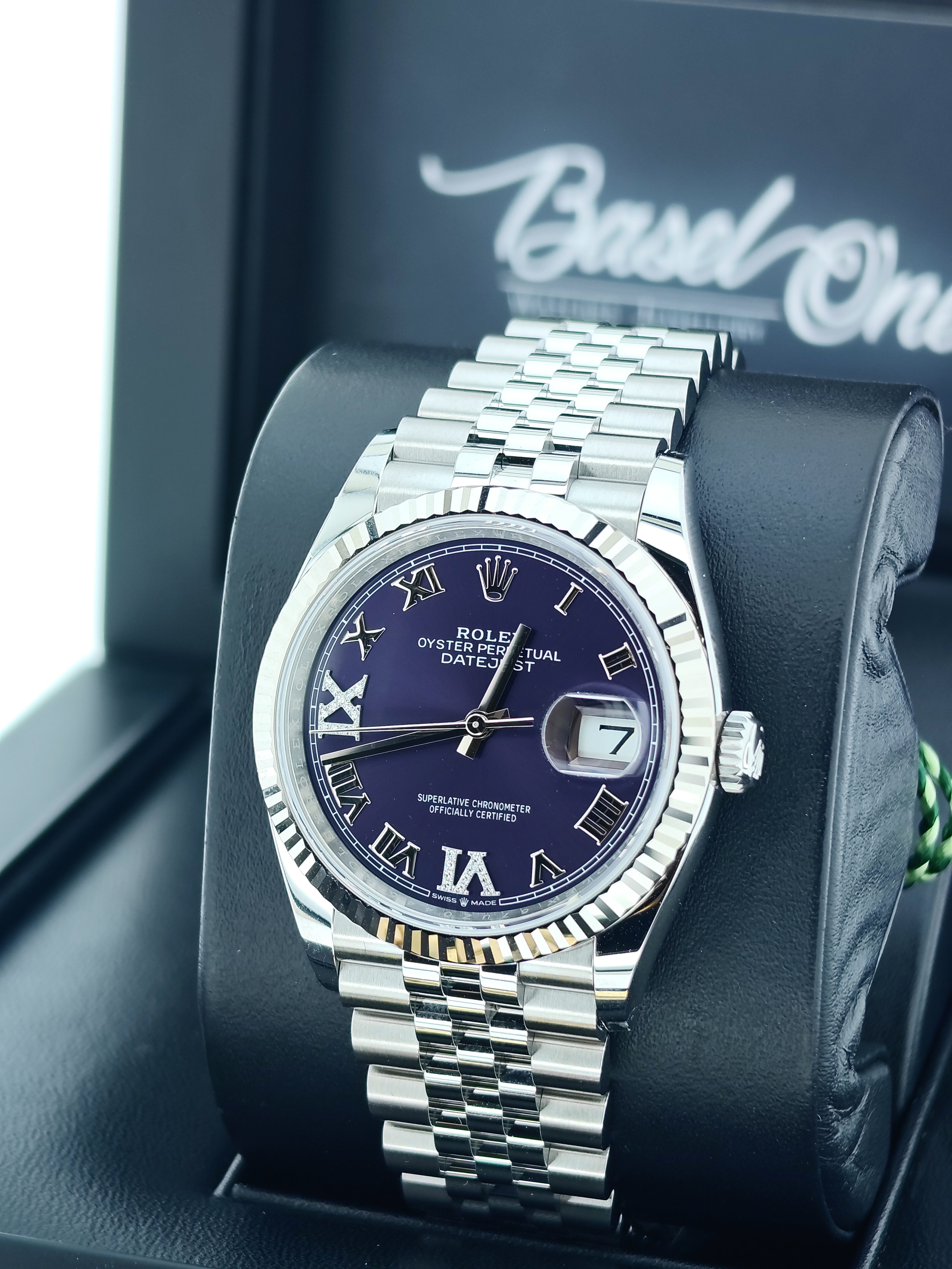 レパルテ　love rule 126234 | ROLEX PURPLE ROMAN NUMERALS DATEJUST 36