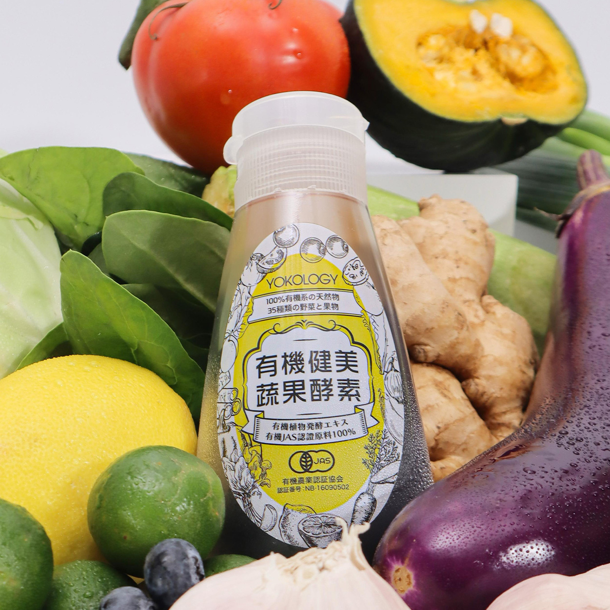 YOKOLOGY 日本有機蔬果•健美生酵素【高級別濃縮版】（220g）