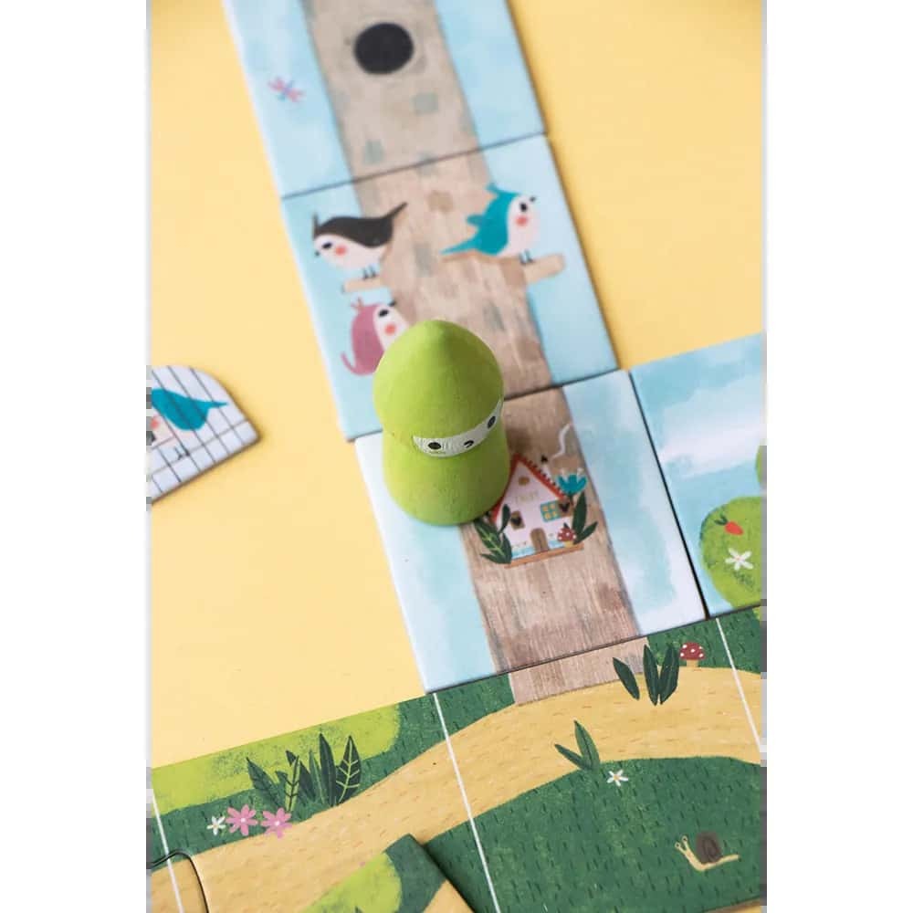 Londji仙女與巫師策略遊戲，插畫家Canseixanta設計，巫師棋、仙女棋各1個，製作精緻