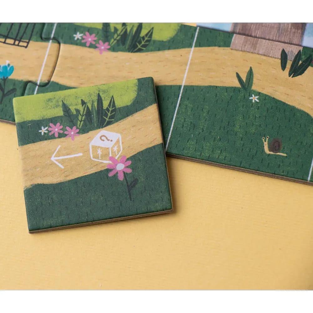 Londji仙女與巫師策略遊戲，插畫家Canseixanta設計拼圖式遊戲板，畫風精細生動