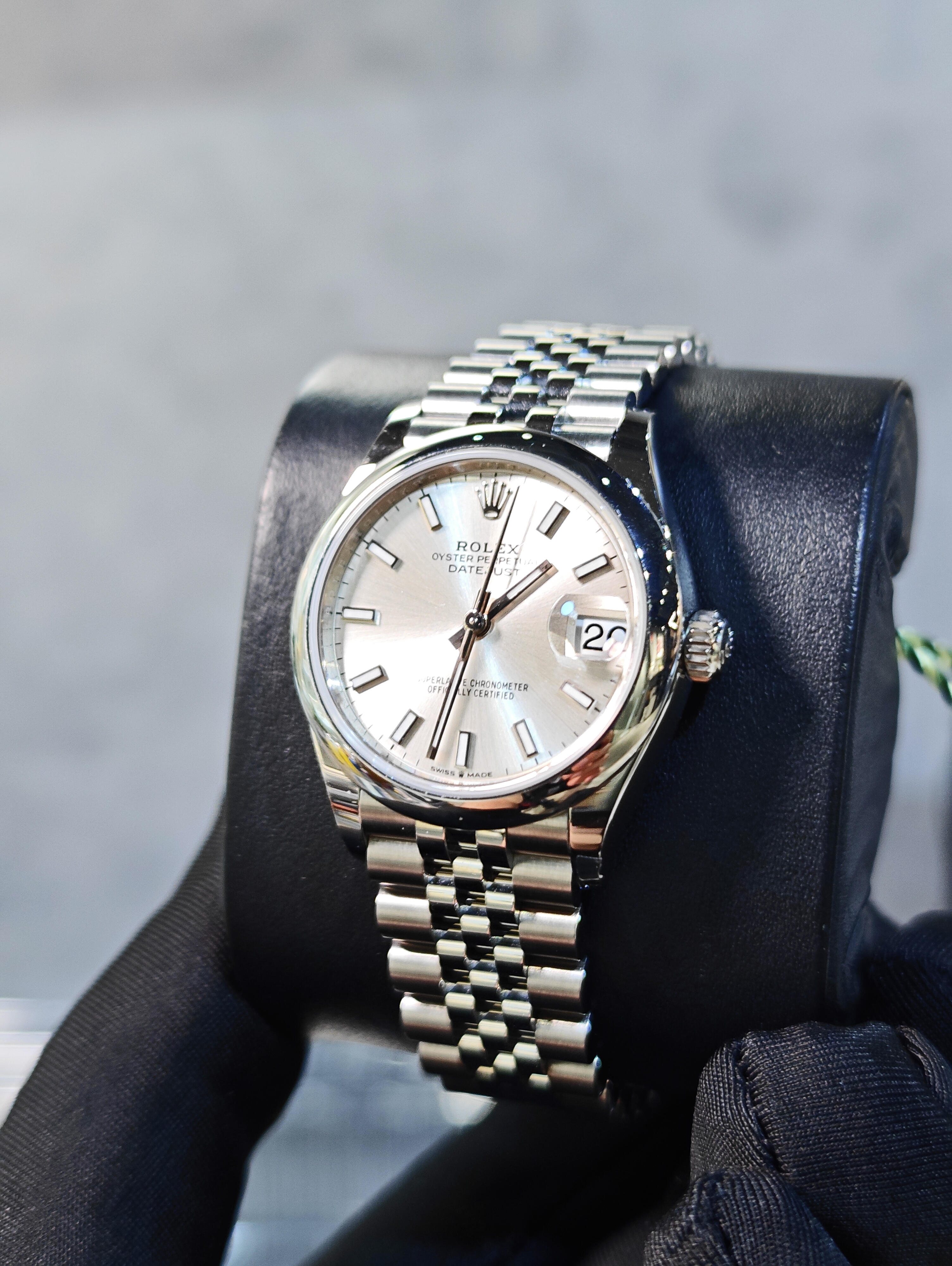 ROLEX 278240 SILVER DAIL STEEL OYSTER DATEJUST 31