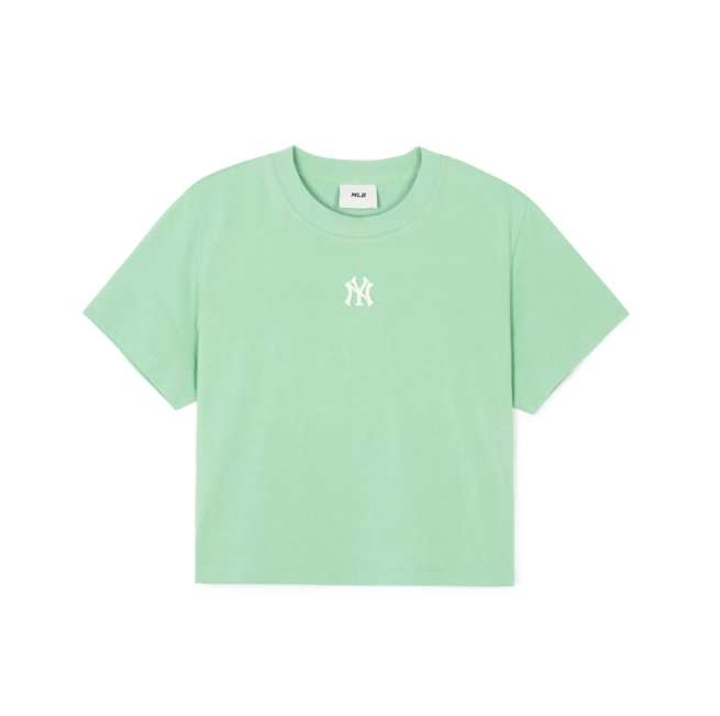 【直播】MLB LL062542 女裝短款短袖上衣