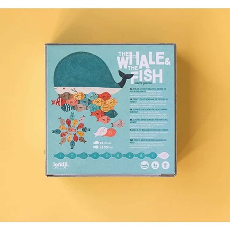 Londji鯨魚和魚益智遊戲，結合創意與藝術的遊戲，由易至難，發揮創造力，適合全家同樂。