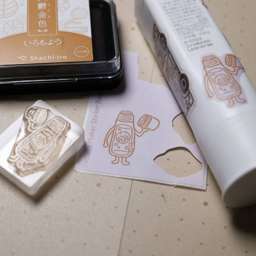 膠水人 膠版印章/一分之一工作室/臺灣