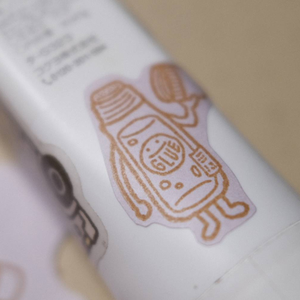 膠水人 膠版印章/一分之一工作室/臺灣