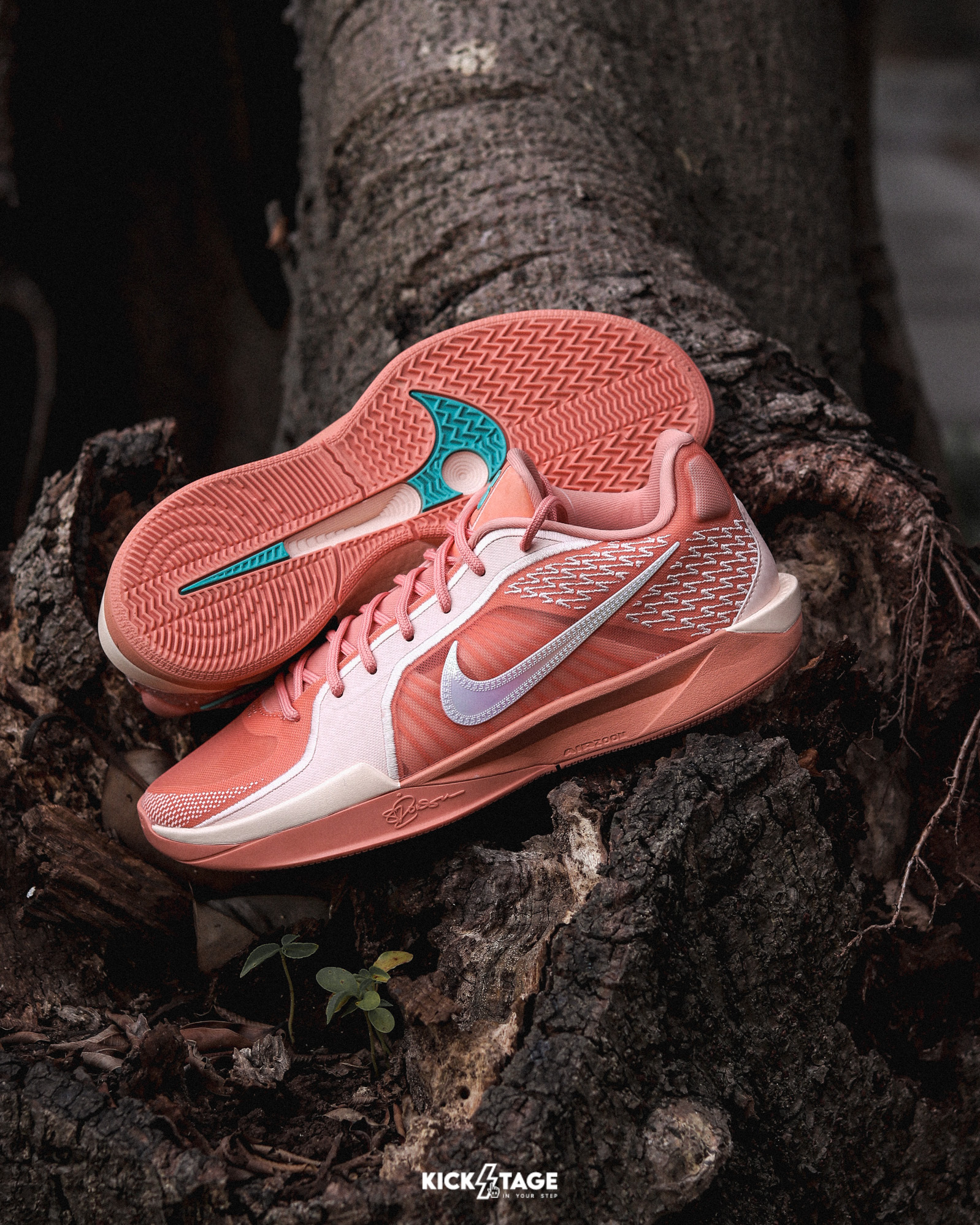 NIKE W SABRINA 2 Activate 粉橘色籃球鞋實戰鞋【FZ1517-801】