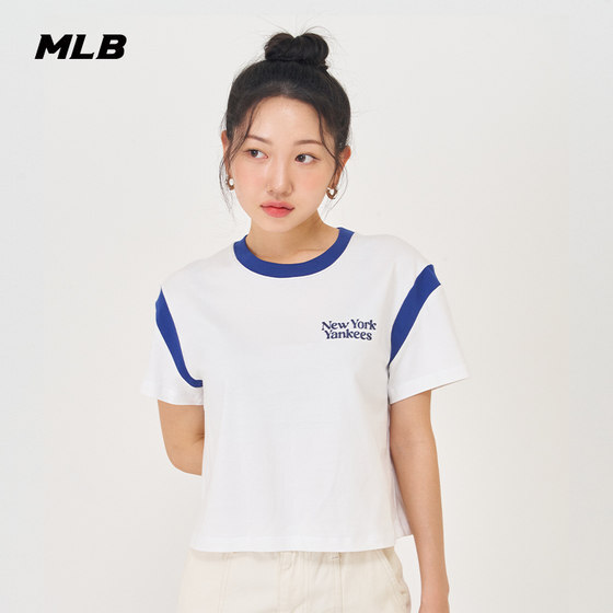 【直播】MLB LL062546 女裝短款短袖上衣