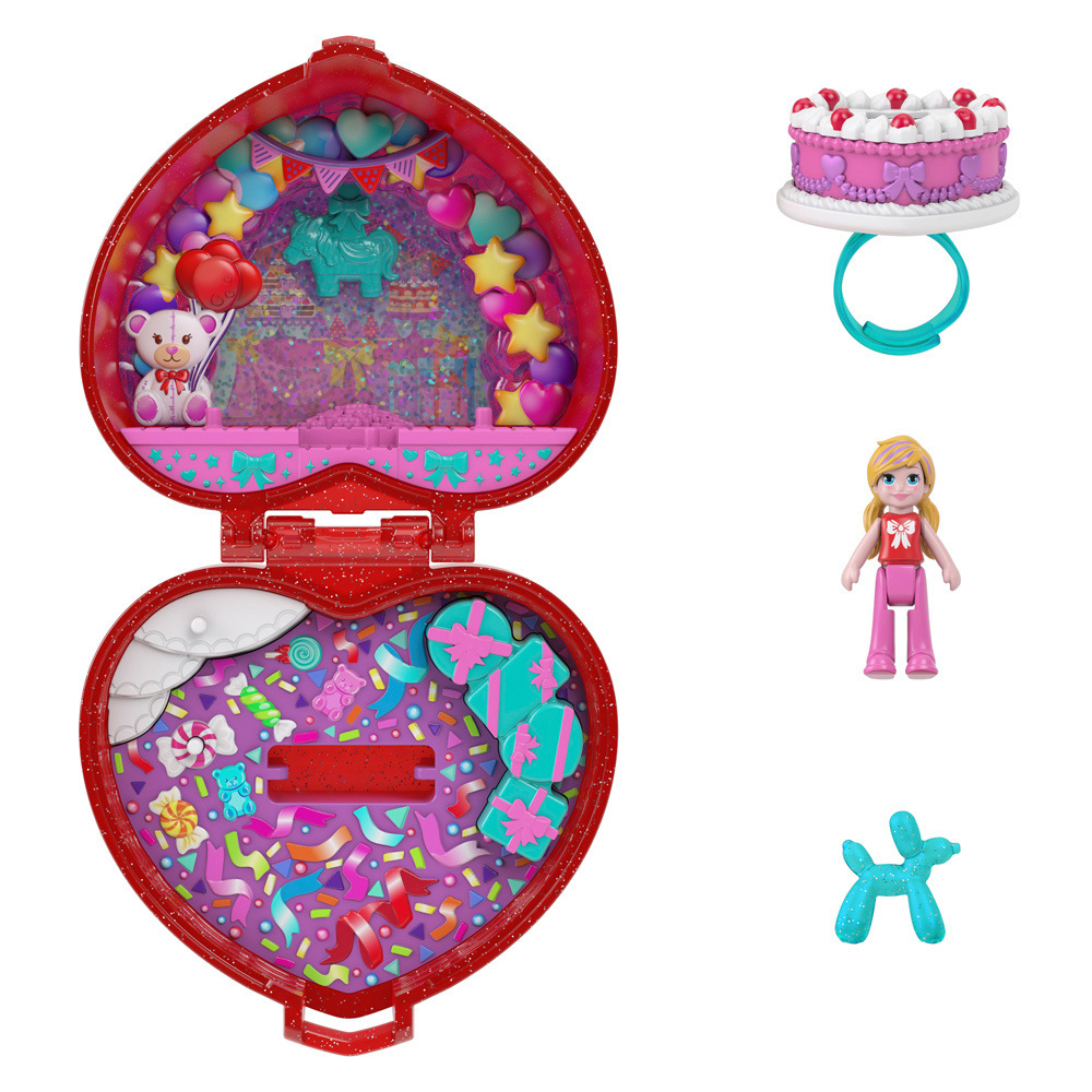 口袋波莉收藏-Mattel美泰兒 80周年經典收藏版 (生日慶生戒指盒)