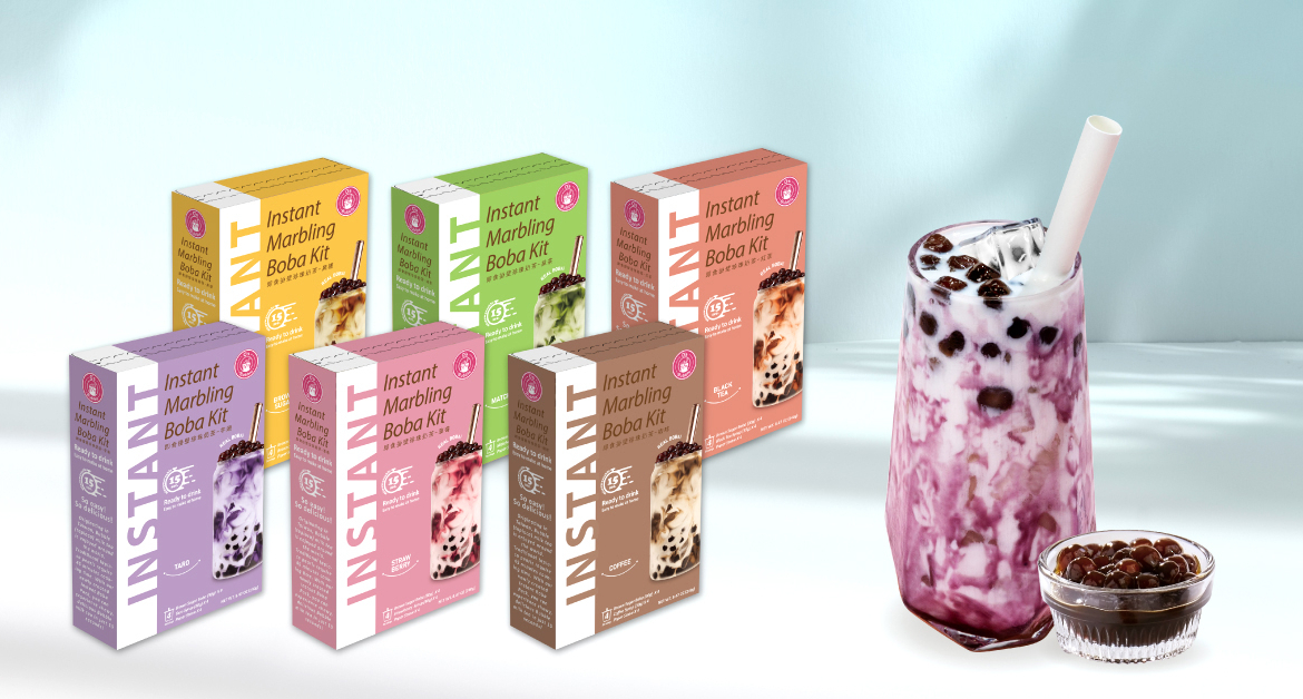 Afternoon Tea is a Breeze with Instant Boba Kit