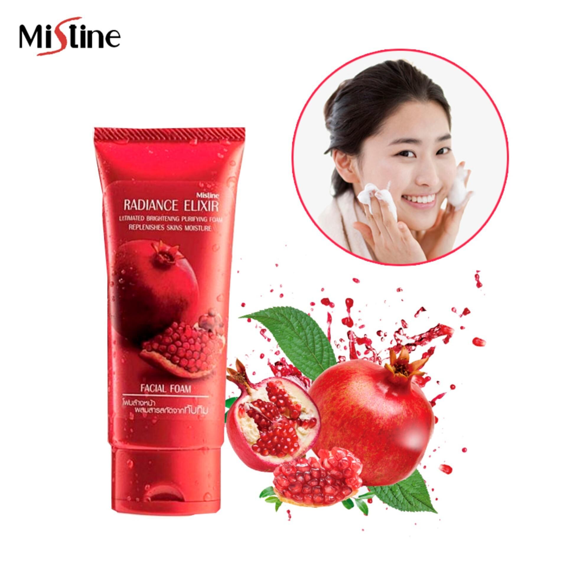 MISTINE 煥彩紅石榴精華洗面乳 80g