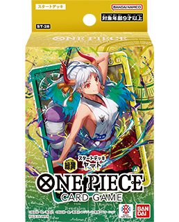 海賊王卡牌游戲: 綠黃 大和 起始牌組 -ST-28 (原盒)