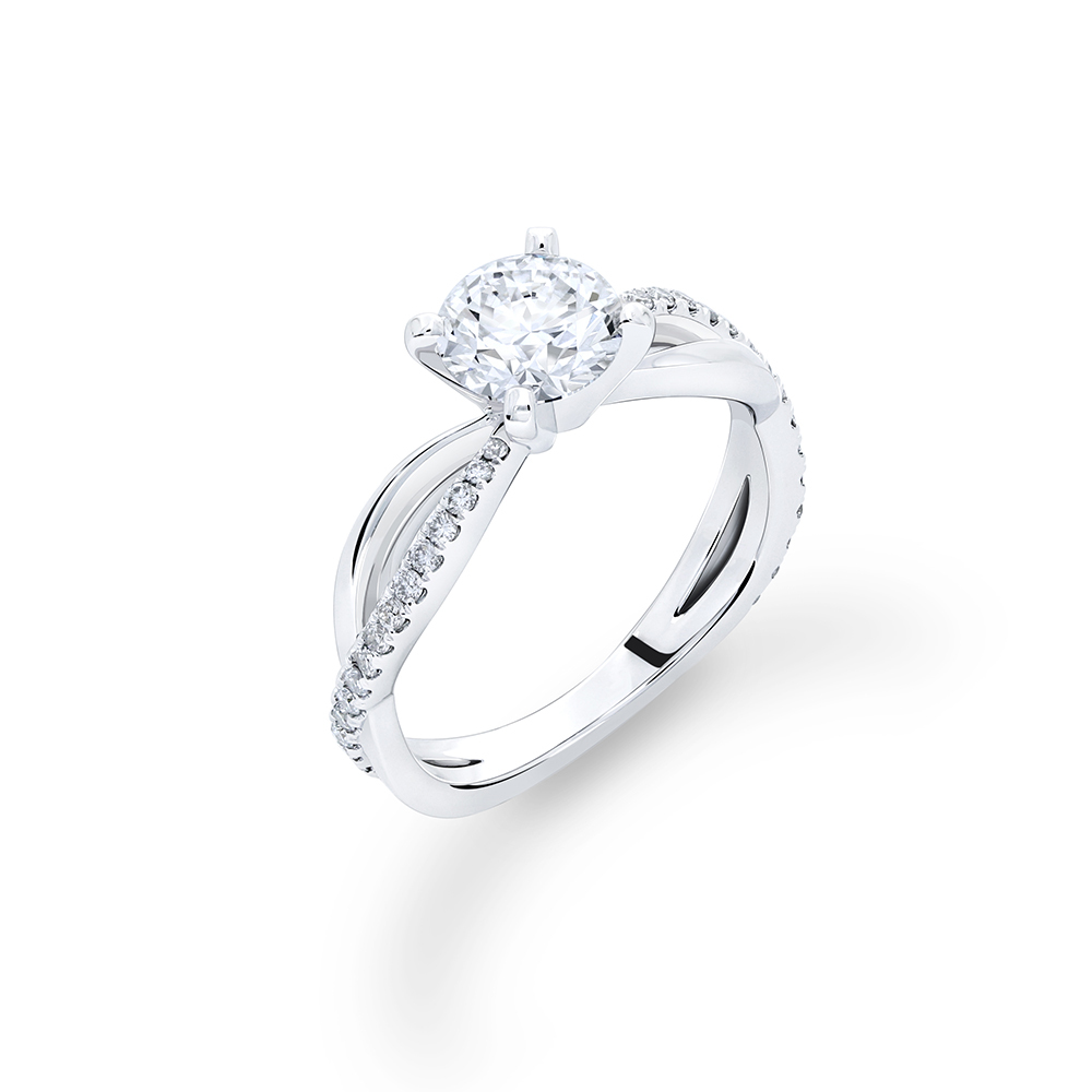 向星光許願 — GIA1克拉鑽石戒指