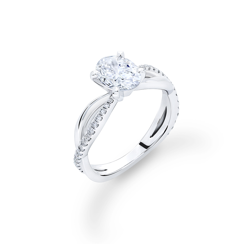 向星光許願 — GIA1克拉橢圓形鑽戒