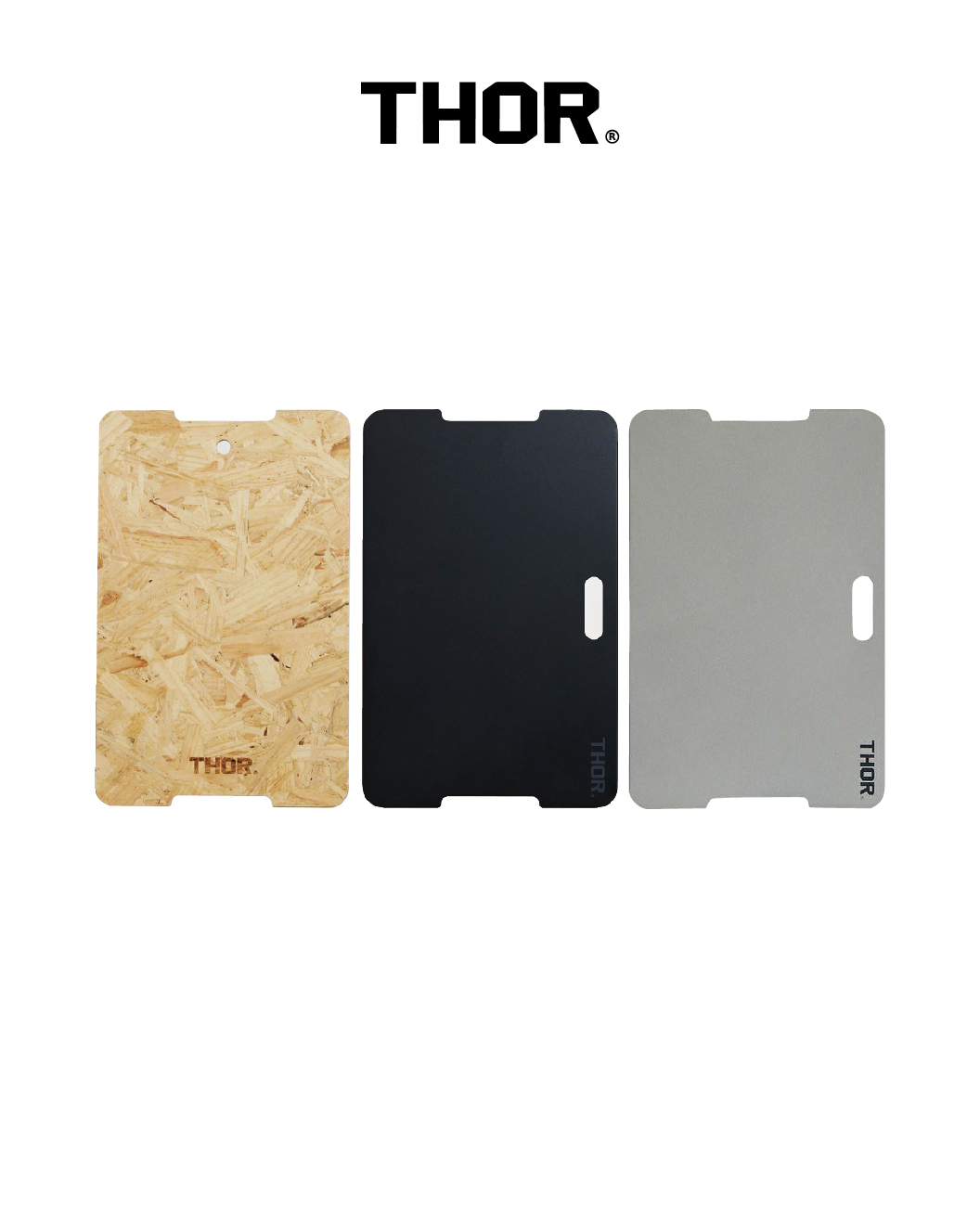 THOR 53L/75L專用桌板 上蓋 居家收納 多功能連結板 露營 戶外 木質/黑/銀 Top Board For Thor Large Totes