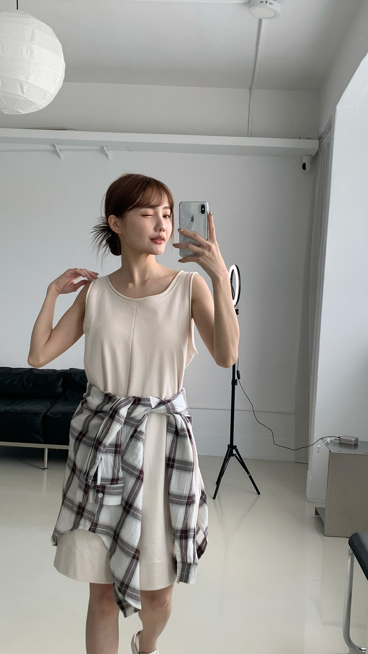 (現貨) 鬆弛感拉滿不修邊背心連身褲 ❘ myutea ❘ 25J16