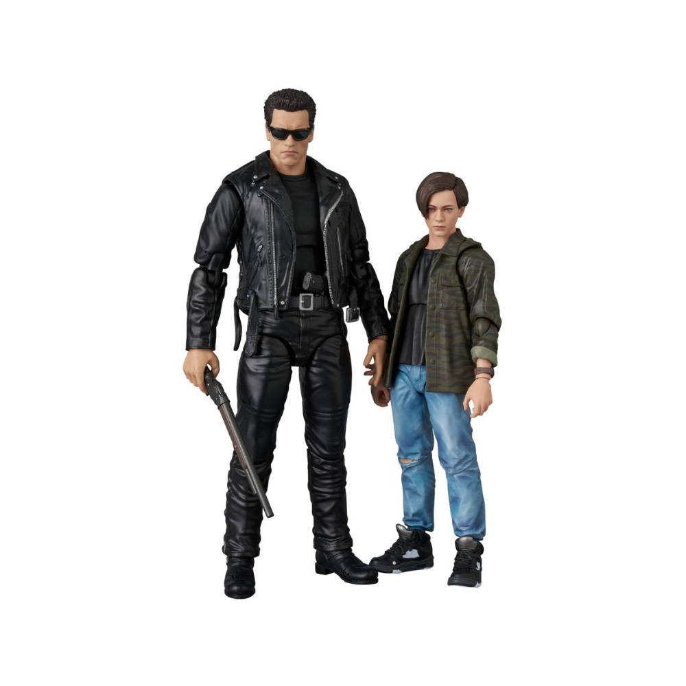 MEDICOM TOY MAFEX 未來戰士 T-800 (T2 Ver.) & John Connor