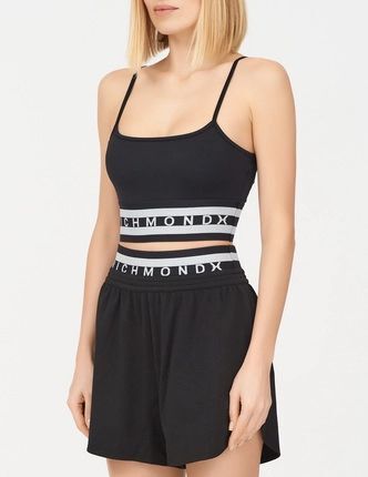 【RICHMOND X】LOGO織帶運動細肩上衣