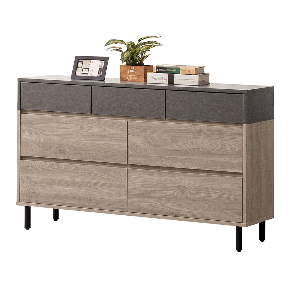 德特4尺工業風七斗櫃/七抽收納櫃/置物櫃