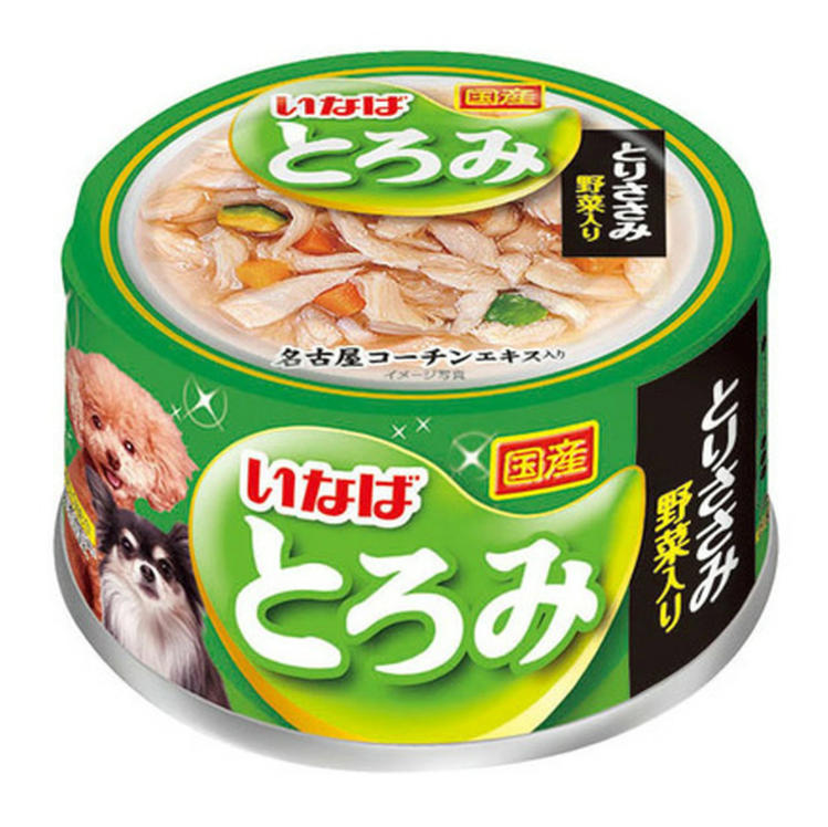 CIAO 狗罐頭．雞肉+野菜80g #D-70