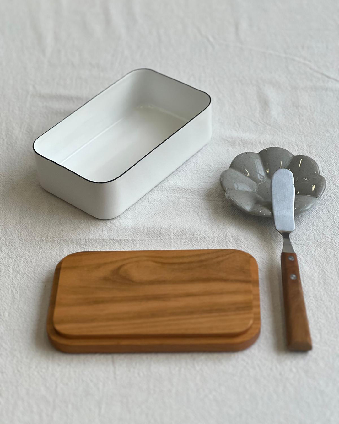 日本製 琺瑯牛油盒｜野田琺瑯