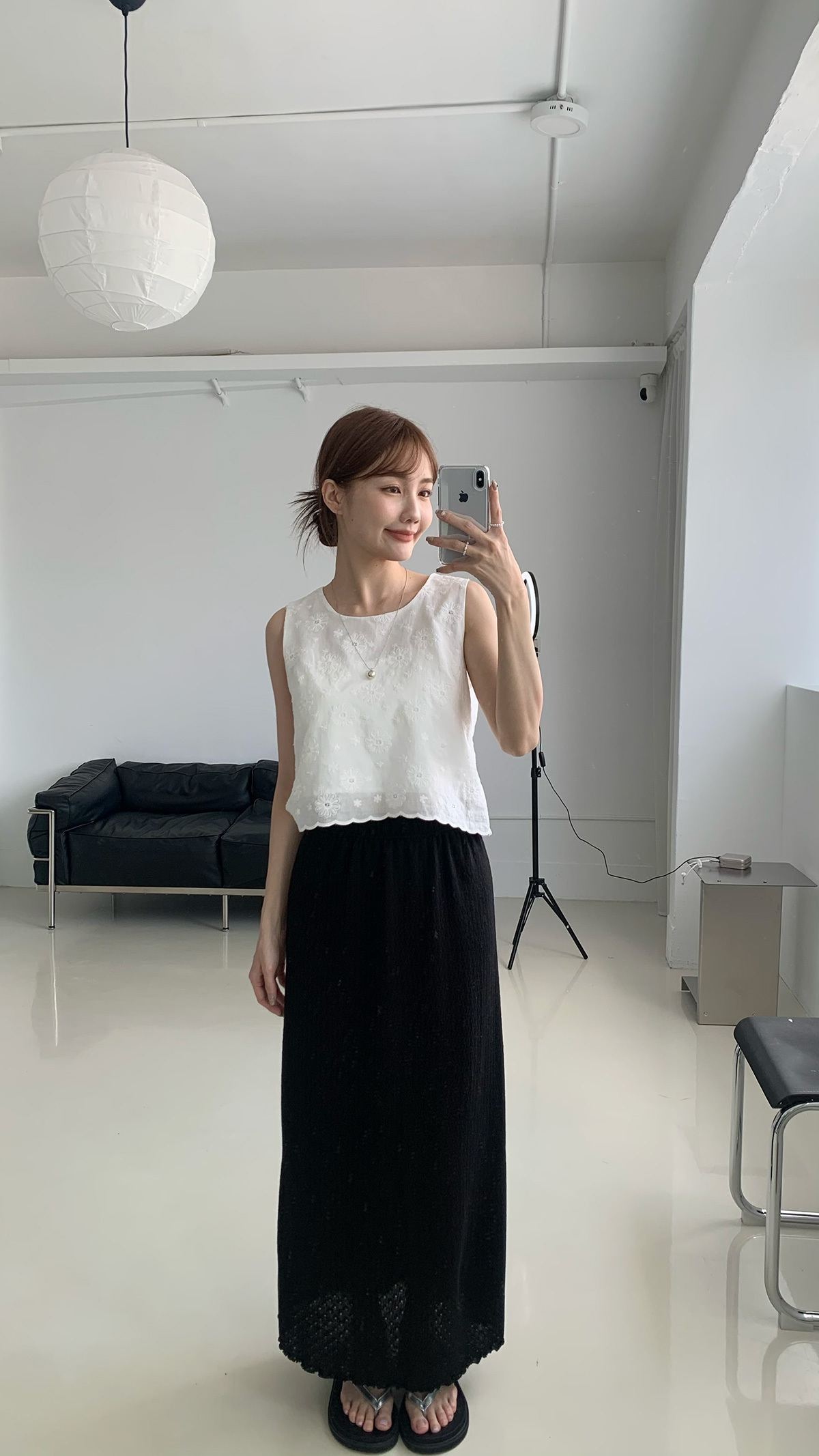 (現貨) QQ邊細緻小麻花半身裙❘ myutea ❘ 25J08