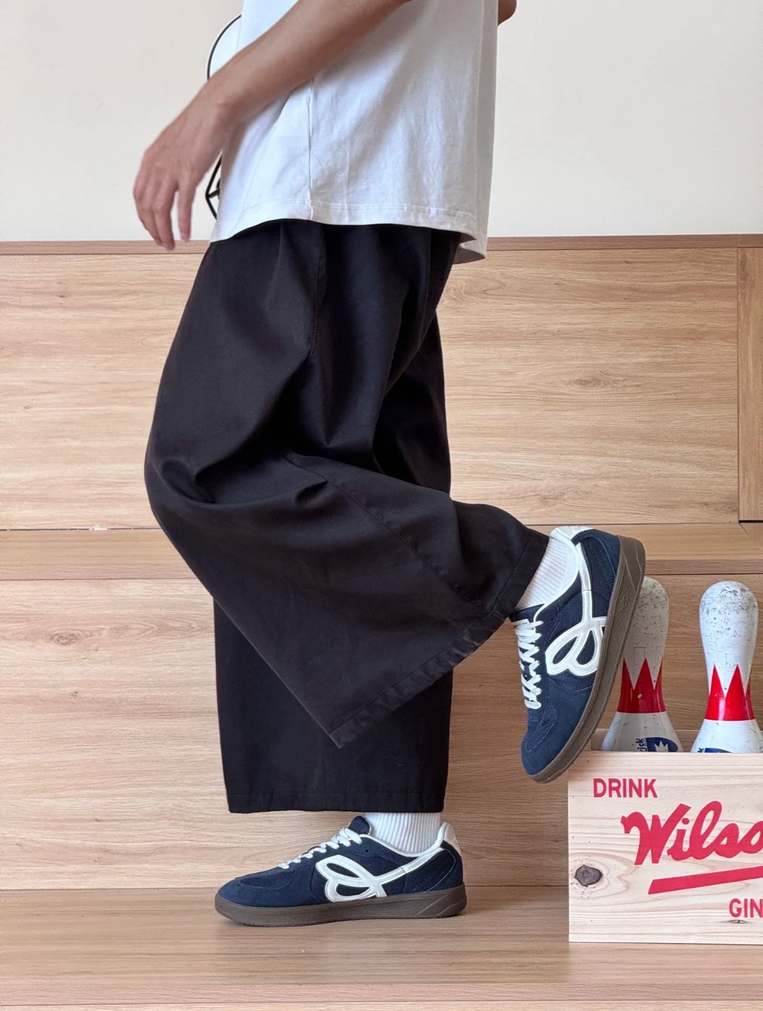 HBD x We Flower 聯名 德訓鞋 小花鞋 復古藍 深藍色