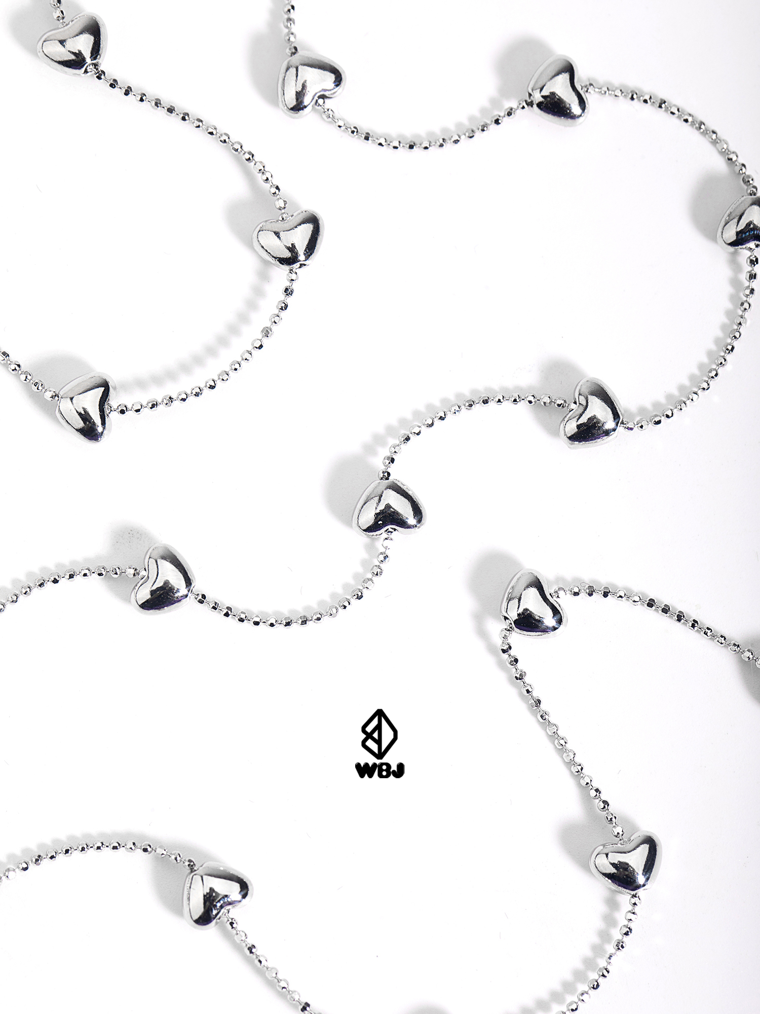 WBJ訂製珠寶 純銀愛心項鍊