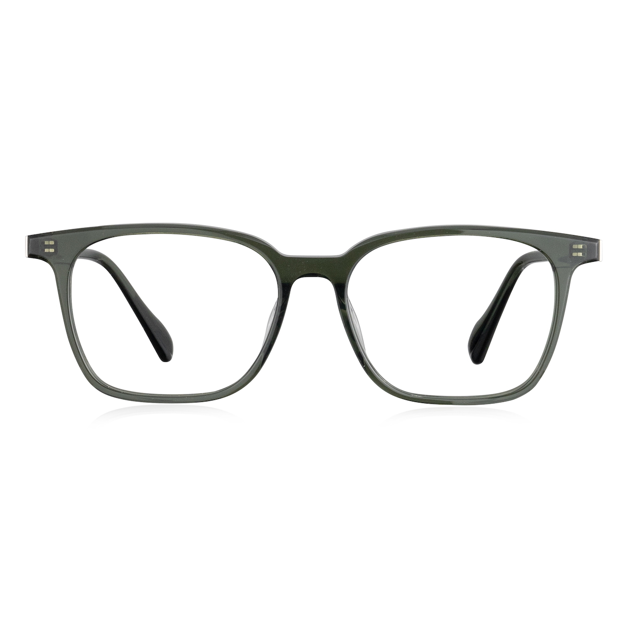 老錢風威靈頓經典方框眼鏡-三色可選