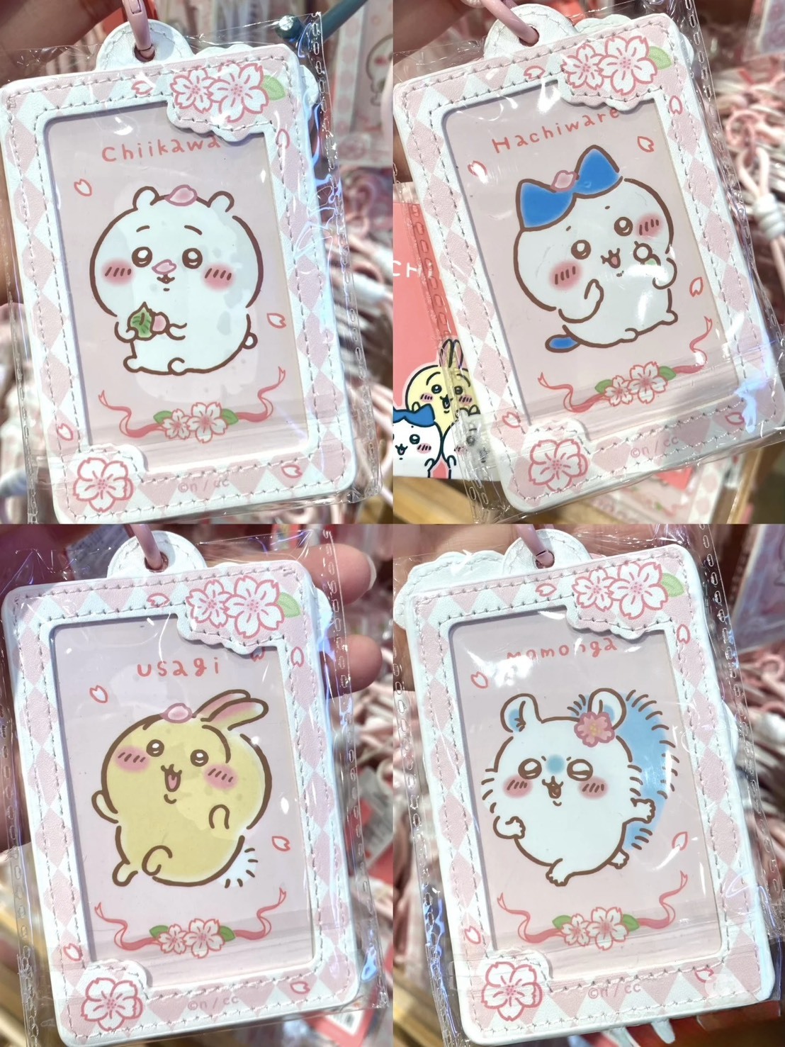 KTQ STORE ‧ Miniso X chiikawa 吉伊卡哇 櫻花系列 卡夾