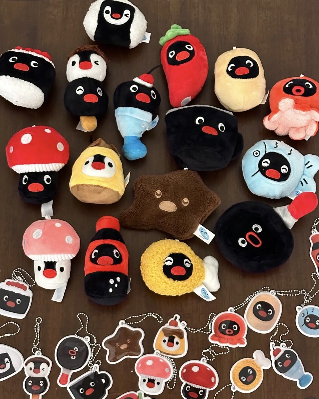 Pingu 美味生活 毛絨 冰箱貼 吊飾 盲盒