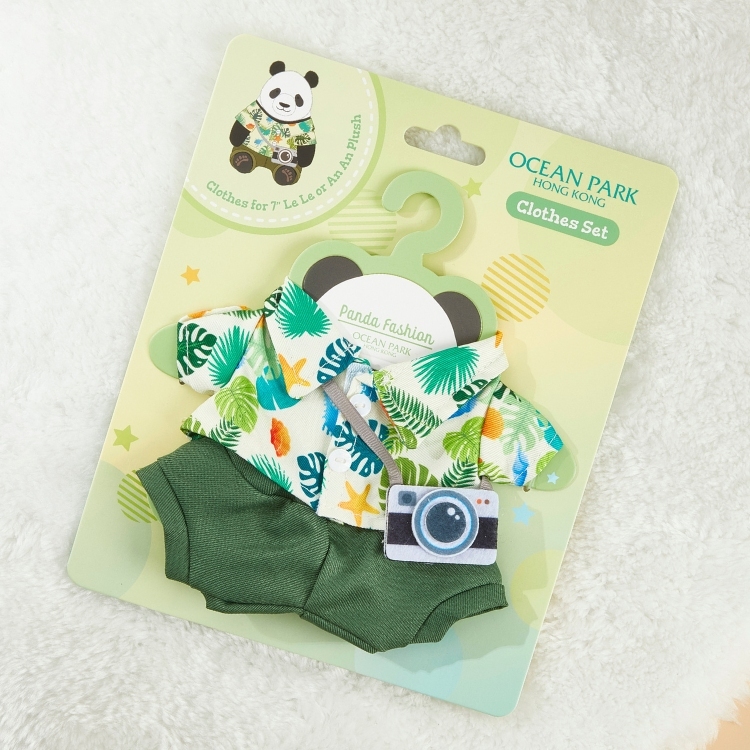 Plush Wear for 7" Panda Plush - Summer Set