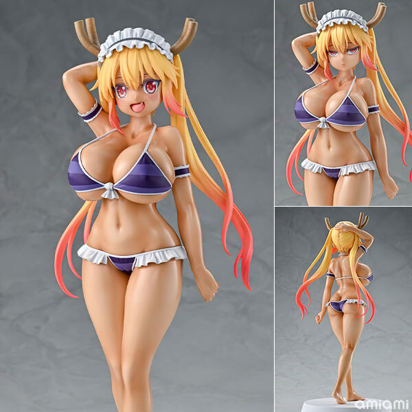 Jan Q-six Miss Kobayashi's Dragon Maid Tohru Bikini Style Tan ver. 1/7 Complete Figure Pre-order