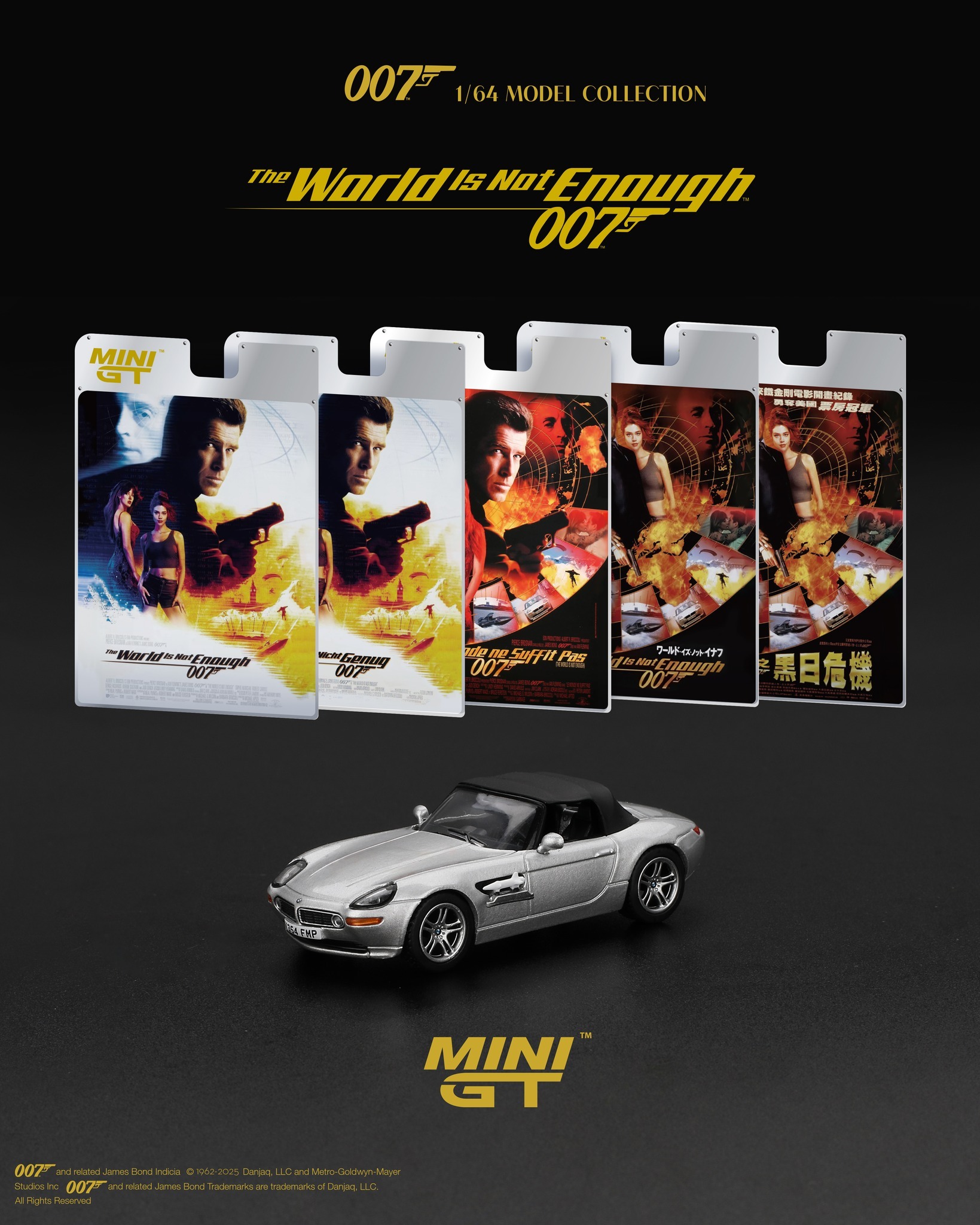 【預訂】Mini GT 906 BMW Z8 "The World Is Not Enough"