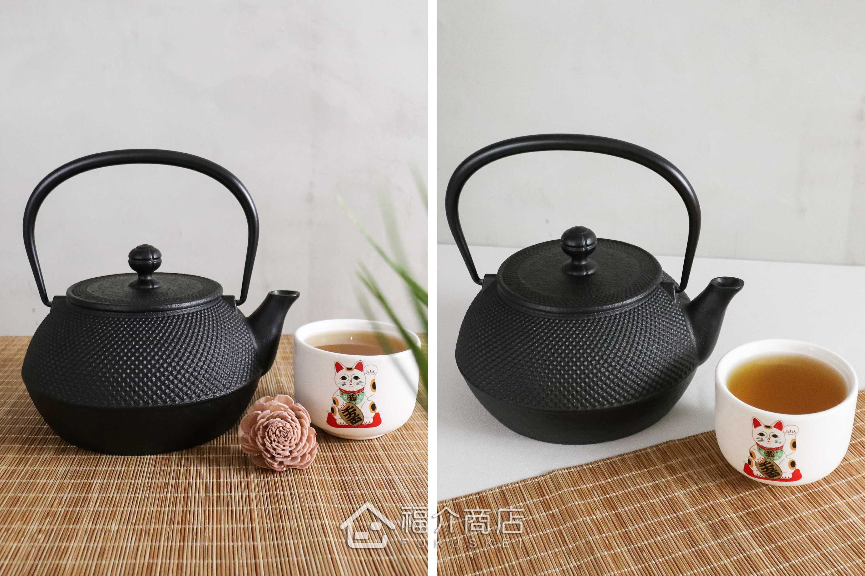 煮水泡茶用的鐵壺