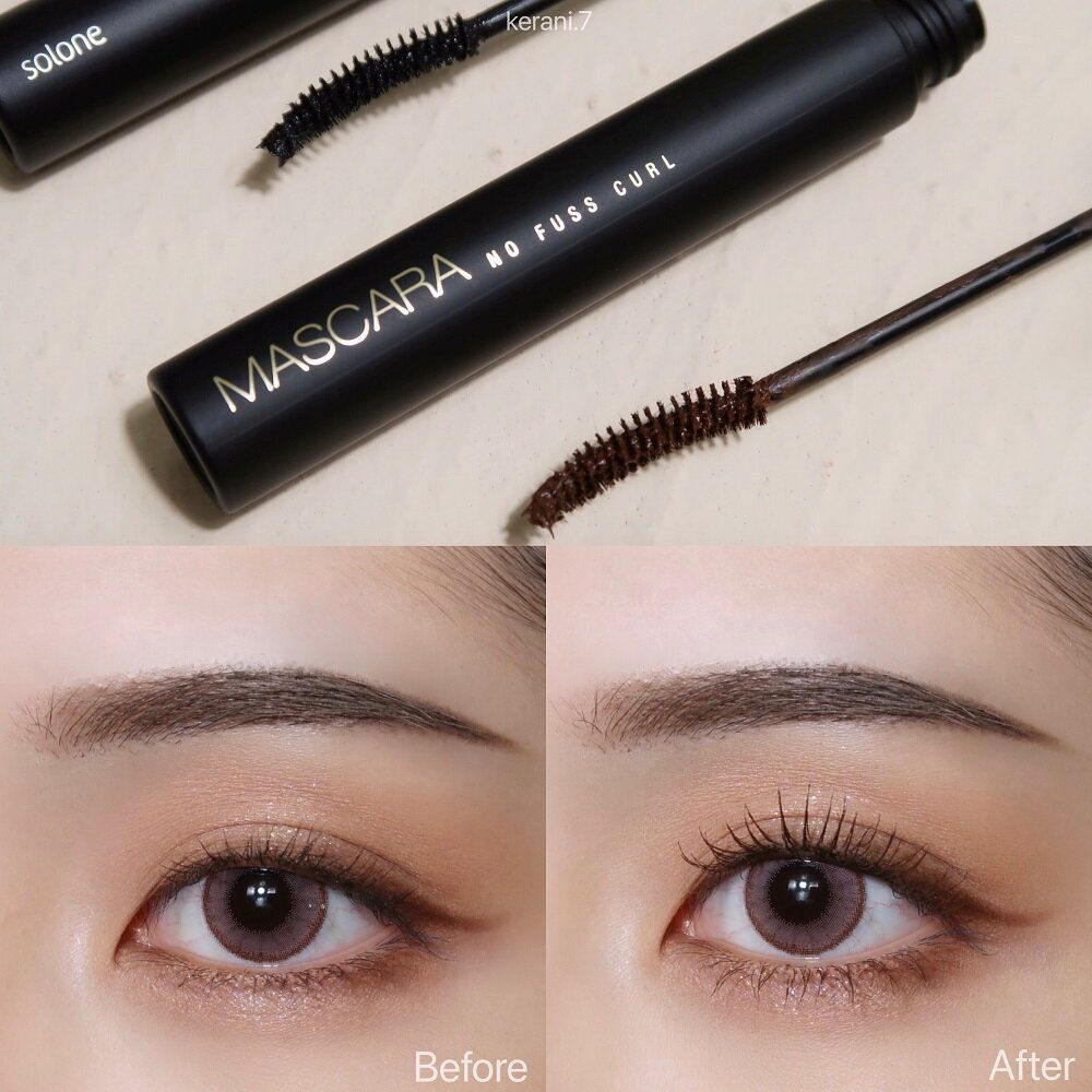 現 貨丨Solone 天生激纖長睫毛膏 01 極地黑