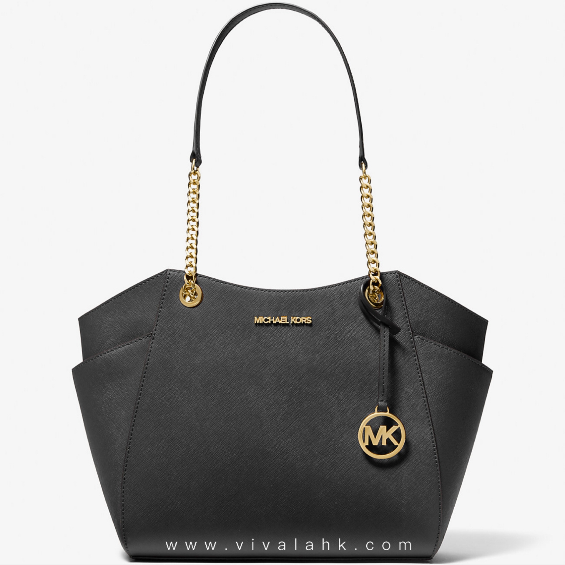 Michael Kors - Jet Set 單肩袋 (金色字) (L) (35T5GTVT3L)