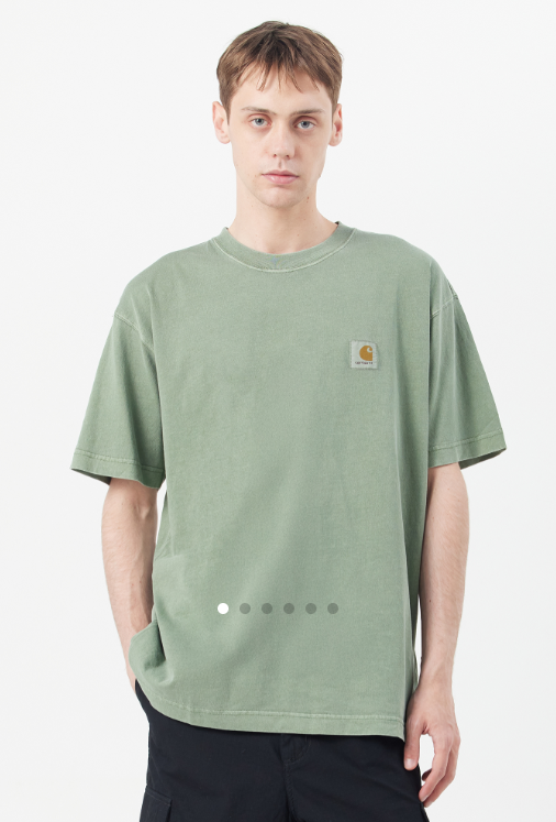 CarharttWip  S/S NELSON T -Shirt  green   JUN25