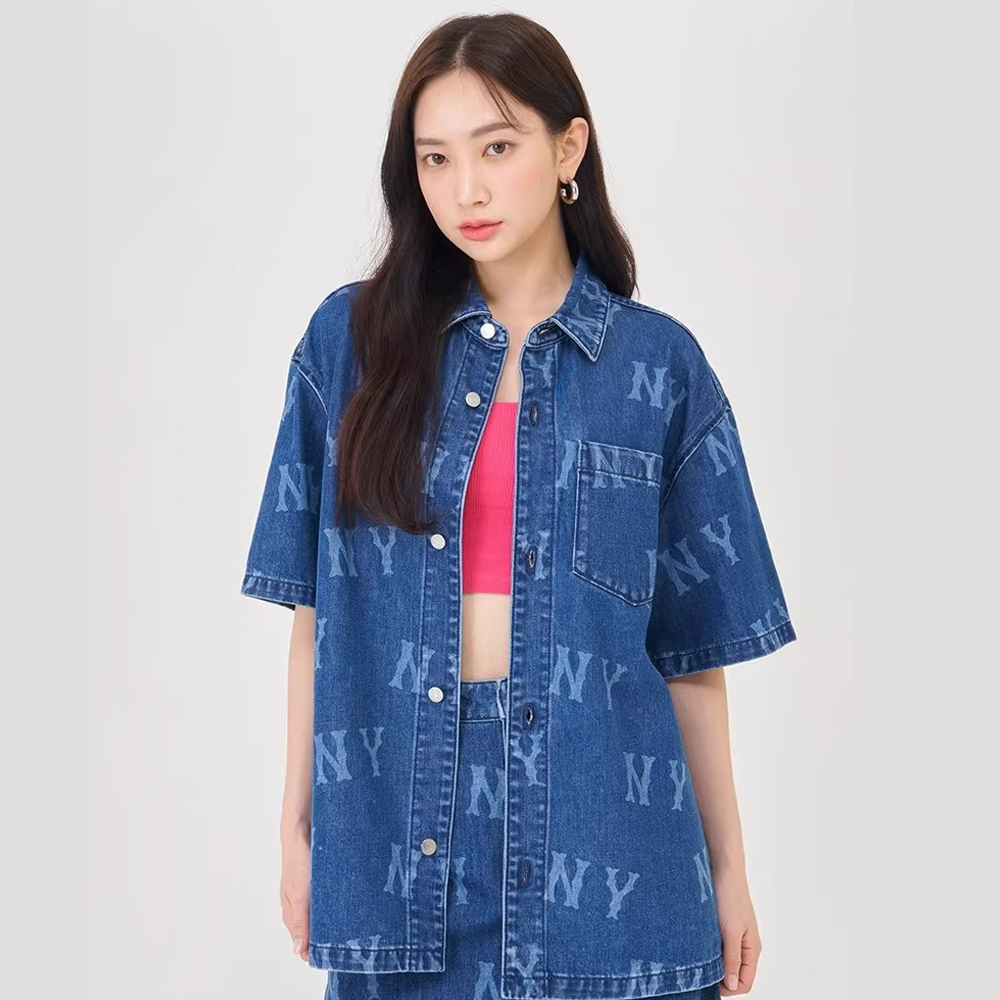 【直播】MLB LL062563 牛仔襯衫