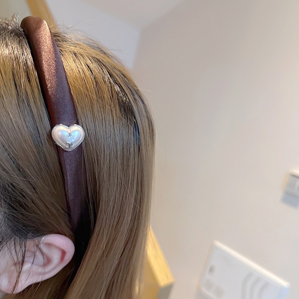 髮箍 純色髮飾 海綿髮箍 愛心飾品 高顱頂 頭飾 頭箍 女生髮飾 髮卡 造型 配飾 搭配小物 韓版頭箍 氣質 百搭142