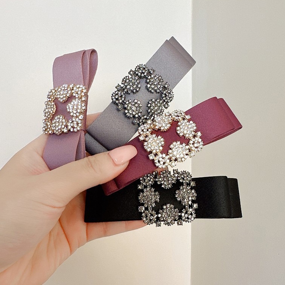 馬尾夾 復古髮夾 水鑽髮飾 彈簧夾 蝴蝶結 方扣 小香風 方形髮夾 頭飾 髮夾女 女生飾品 韓國髮飾 氣質 百搭 132