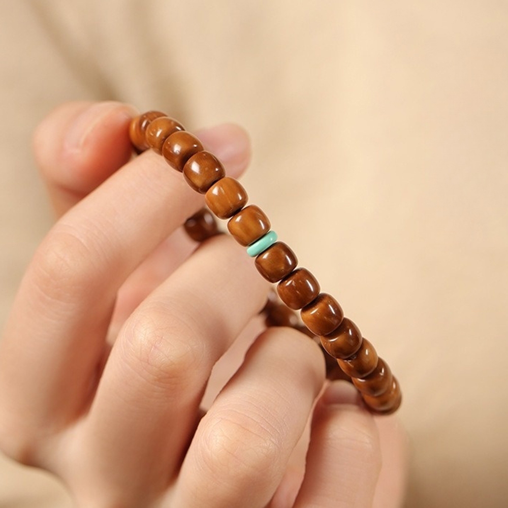 飾品 手串 手鍊 手飾 男生手鍊 菩提手鍊 庫克菩提手串 佛珠手串 菩提子 串珠手鍊 彈性繩 天然菩提 送長輩 521