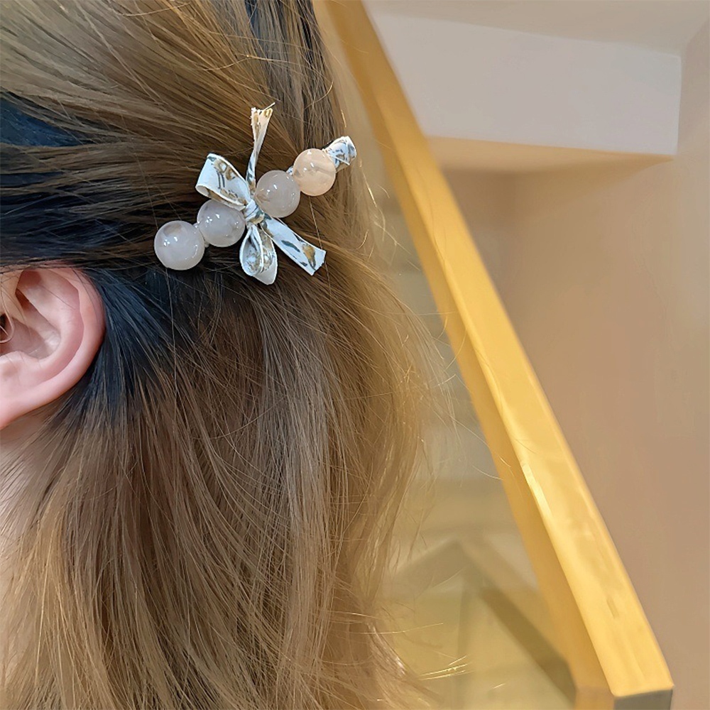 蝴蝶結髮夾 瀏海夾 高級感 百搭 小香風 側邊夾 髮飾 飾品 髮夾 固定瀏海 鴨嘴夾 夾子 碎花髮夾 禮物 送女生116