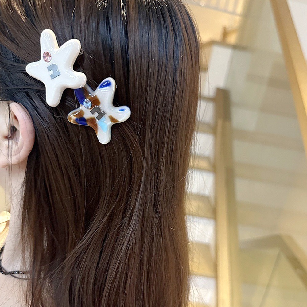 星星髮夾 邊夾 可愛髮夾 鴨嘴夾 百搭 可愛小物 穿搭配件 多巴胺髮夾 髮夾 側邊夾 女生髮夾 瀏海夾 韓國東大門115