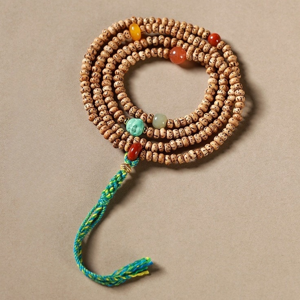 飾品 項鍊 瑪瑙項鍊 菩提子 菩提項鍊 和田玉 天然玉石 玉石項鍊 開運項鍊 手工編織 民族風 復古項鍊 新中式 513