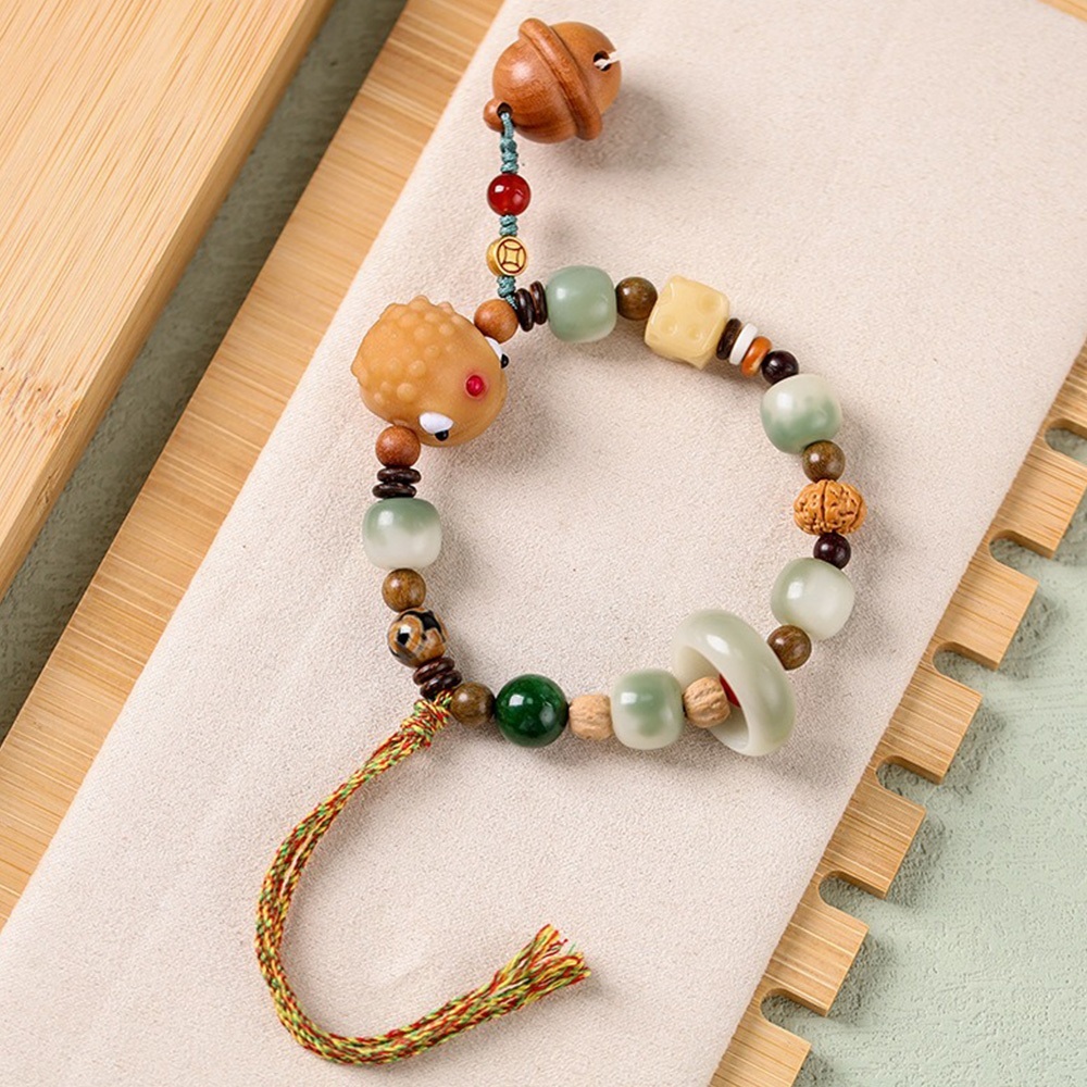 飾品 手串 手鍊 菩提手串 佛珠手鍊 串珠手鍊 中國風 開運手鍊 護身佛珠 保平安 金蟾手串 招財納福 新中式 511