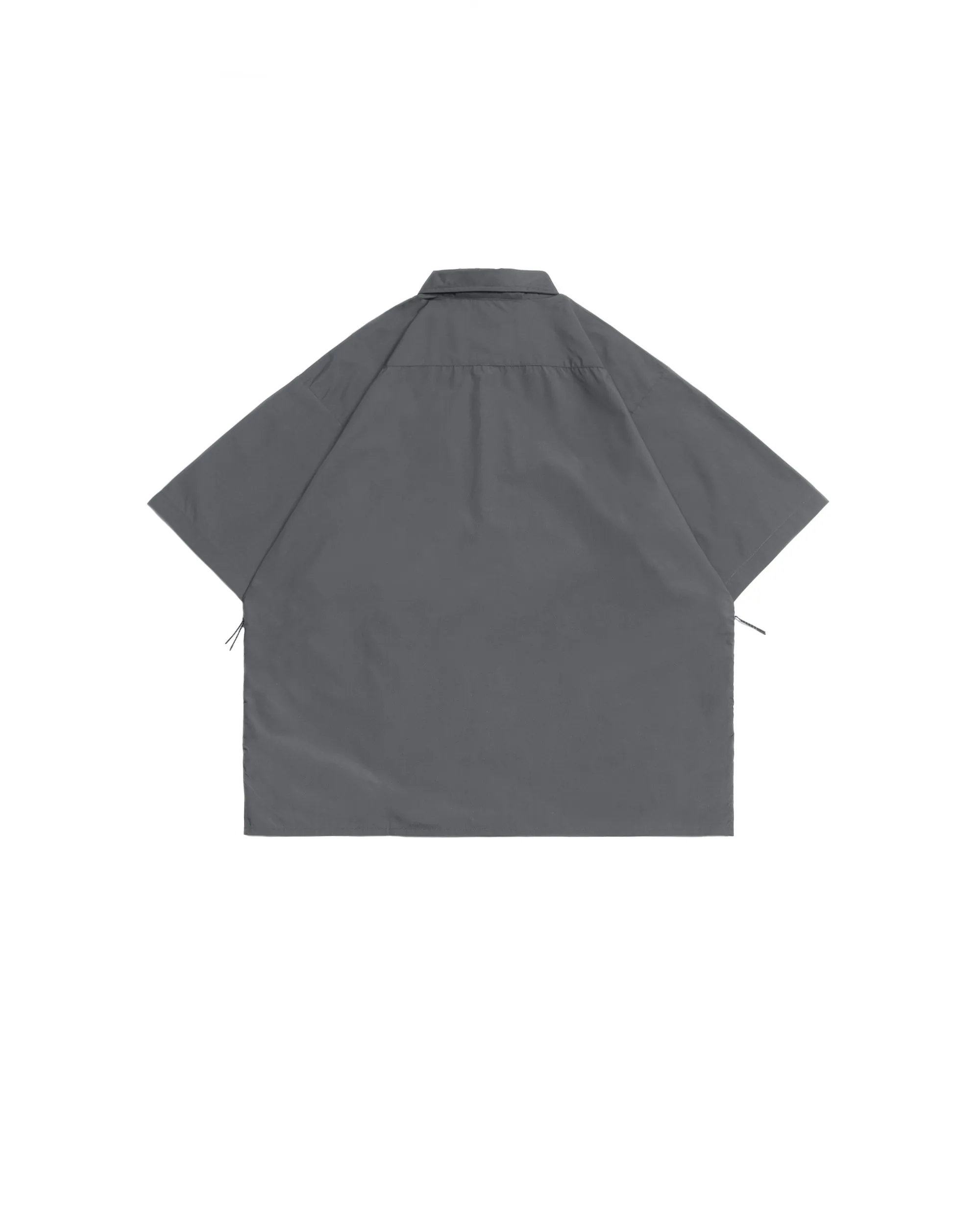 PERSEVERE BRAND LOGO LOOSE-FIT SHIRT - DARK GREY