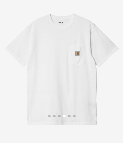 CarharttWip  S/S NELSON T -Shirt  White   JUN25