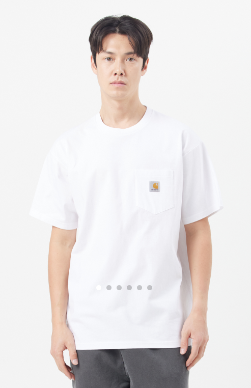 CarharttWip  S/S NELSON T -Shirt  White   JUN25