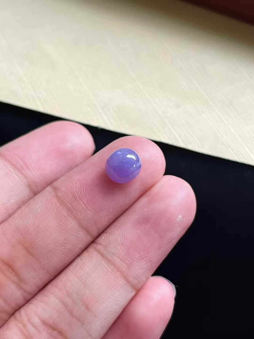 616332 翡翠紫羅蘭蛋面