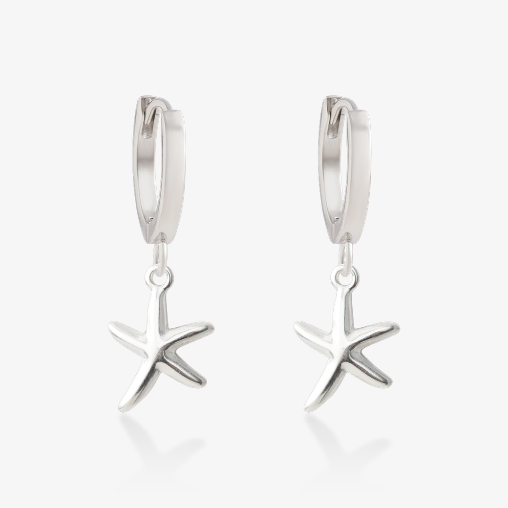 海星．吊飾耳環